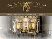 Tablet Screenshot of olmcfssp.org